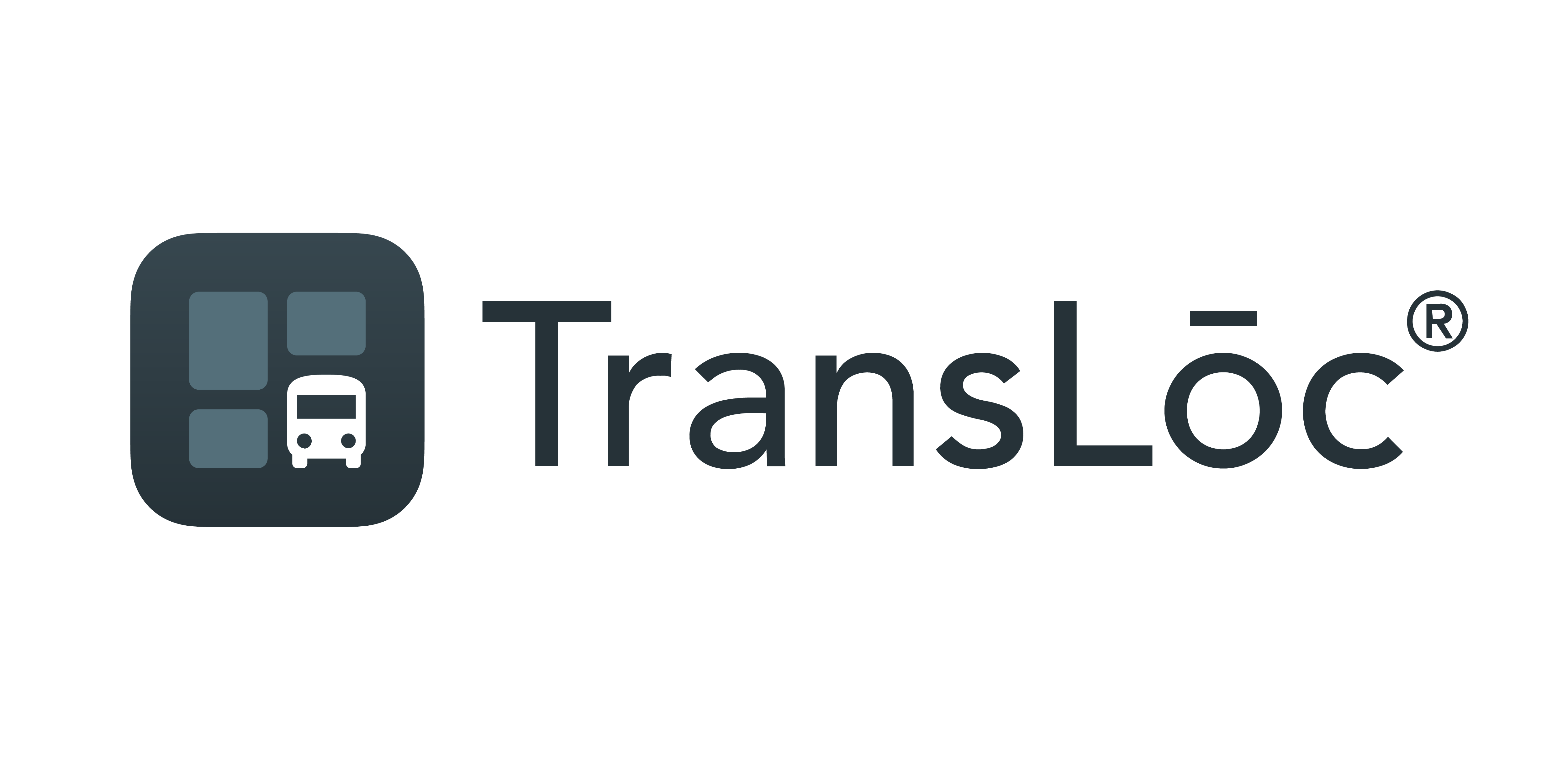 Mockup of a bus tracker app interface