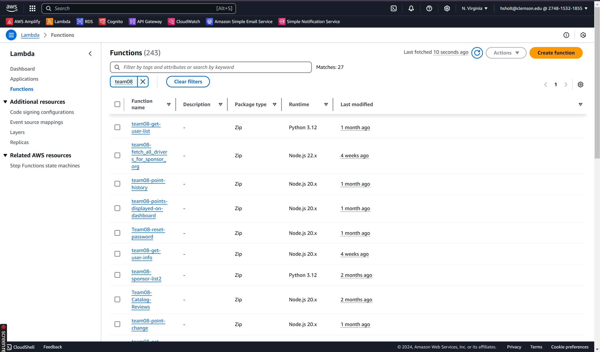 AWS Lambda Functions